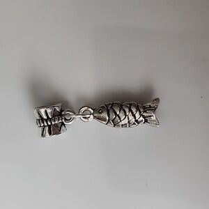 FISH  Charm for European Style Bracelets Tibeten alloys